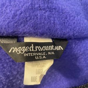 Vintage Purple Ragged Mountain 90s Fleece Vest